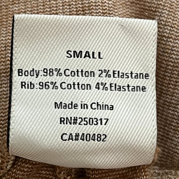 Revolve Varley Amberley Pant Jogger Biscuit | Tan Beige Size Small Minimalist - Picture 9 of 10